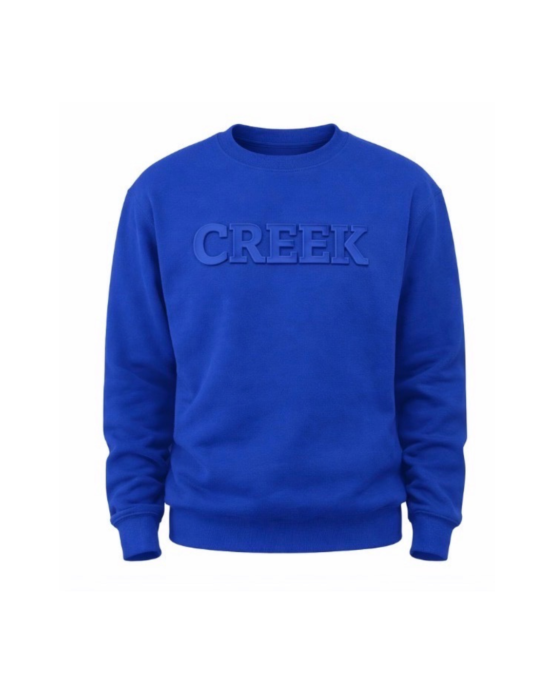 Creek Embossed Crewneck